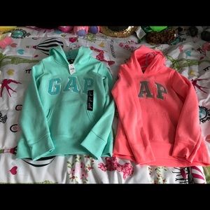 2 Gap hooded sweatshirts